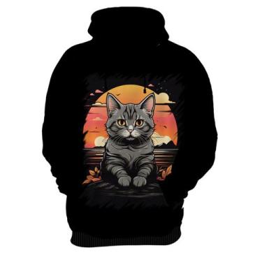 Imagem de Blusa de Frio Gatinho no Pôrdo Sol Sunset 3 - Kasubeck Store®, M