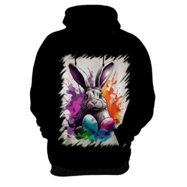 Imagem de Blusa de Frio Páscoa Coelhinho Artístico Design 13 - Kasubeck Store, M
