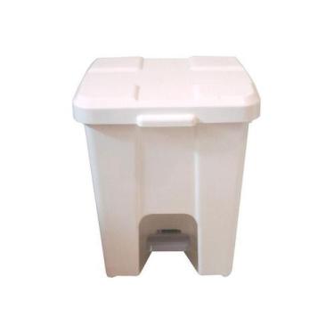 Imagem de Cesto Quadrado Lixeira De 30 Litros Da Jsn Varias Cores - PREMIUM