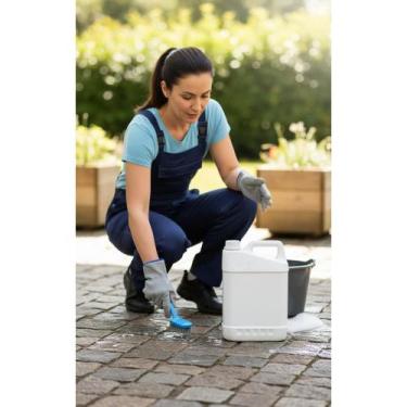 Imagem de 2x Limpa Pedras e Pisos Rústicos Concentrado 5L - Limpeza Pe - Congrat