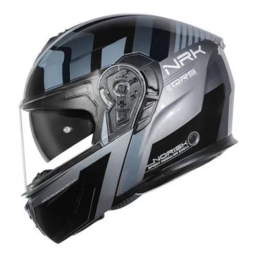 Imagem de Capacete Norisk Vortex Time Preto e Cinza Tamanho:62, 62