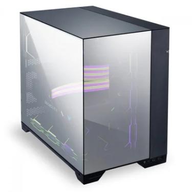 Imagem de Gabinete Gamer Lian Li O11 Vision Chrome, Mid Tower, Vidro Temperado, E-atx, Espelhado...