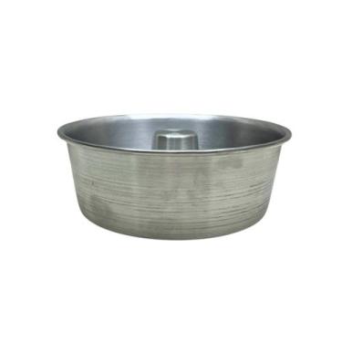 Imagem de Forma com Furo 18cm Alumínio Reforçado para Pudim e Bolo - Alumínio Fo