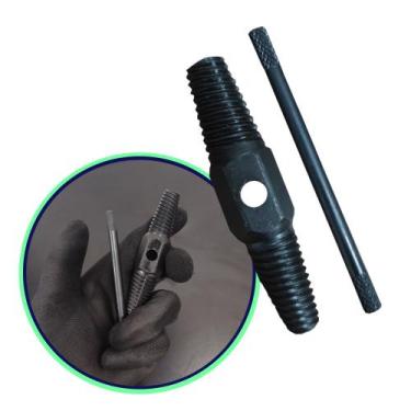 Imagem de Extrator Saca Cano Tubo Quebrado Duas Pontas Universal Leminos