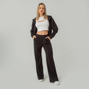 Imagem de Conjunto susie moletom feminino - Susie Modas, Preto, M