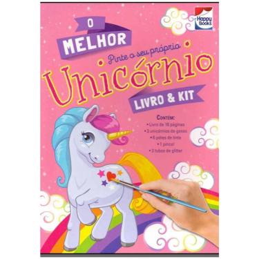 Imagem de Livro & Kit: O Melhor Pinte Seu Proprio Unicornio