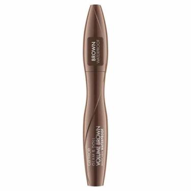 Imagem de Máscara de Cílios Prova D'Água Catrice Glam & Doll Volume 10ml, Marrom