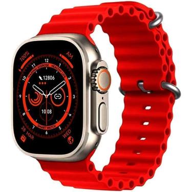 Imagem de Relógio Smart Watch Ultra Series 8 à prova d'água Ios e Android Masculino e Feminino-Un...