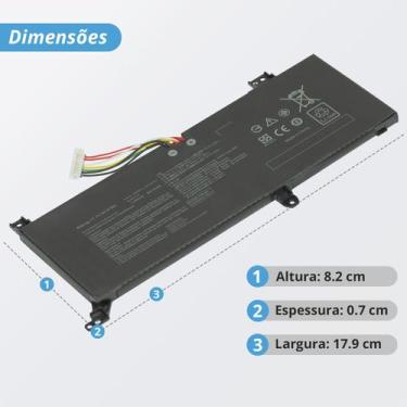 Imagem de Bateria para Notebook Asus VivoBook 17 S712DA-BX307T - BestBattery