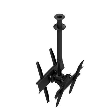 Imagem de Suporte de teto duplo para TVs, monitores de 32" a 65" - Com inclinaçã