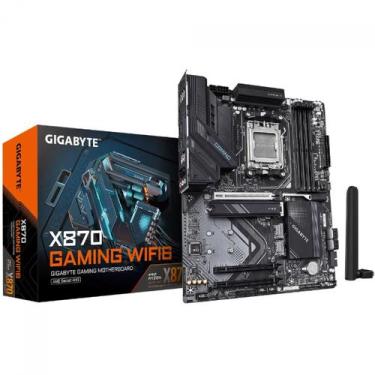 Imagem de Placa Mãe Gigabyte X870 Gaming WiFi6, Chipset X870, AMD AM5, ATX, DDR5