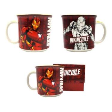 Imagem de Caneca Tom Homem De Ferro Iron Man Avenger Vingadores Marvel - Zona Cr