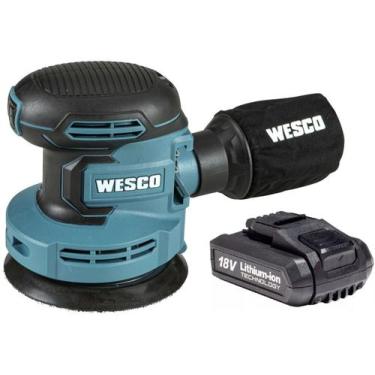 Imagem de Lixadeira Roto Orbital 18v C/ Bat 2ah Wesco WS2302.9