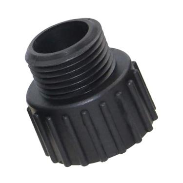 Imagem de FLUENTPOWER Converte conector fêmea de 2,5 cm para macho de 3/10.2 cm, adaptador de encaixe de mangueira de jardim de plástico para bomba de água submersível, 1 pacote