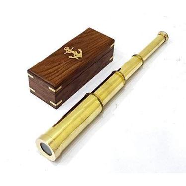 Imagem de Luneta THOR INSTRUMENTS 15" de latão com ampliação 10X