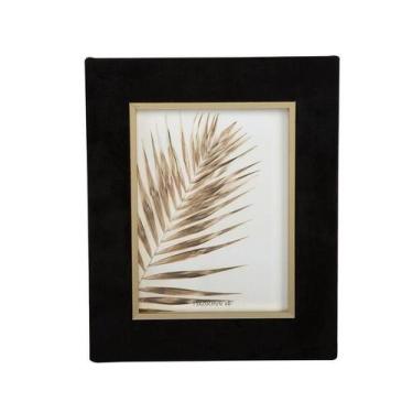 Imagem de Porta Retrato Yangzi Mdf Borda Ouro 23x28 26837