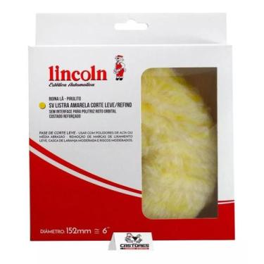Imagem de Boina lã pirulito corte leve sem interface 6'' polegadas lincoln