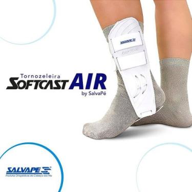 Imagem de Tornozeleira Softcast Air - Ref. 616 para Tratamento de Torções e Trau