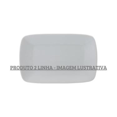 Imagem de Jogo 4 Prato Retangular 24cm Porcelana Schmidt Usa 2