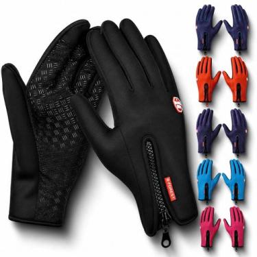 Imagem de Luva Térmica Moto E Bike Impermeável Com Touch Screen Unissex Proteção