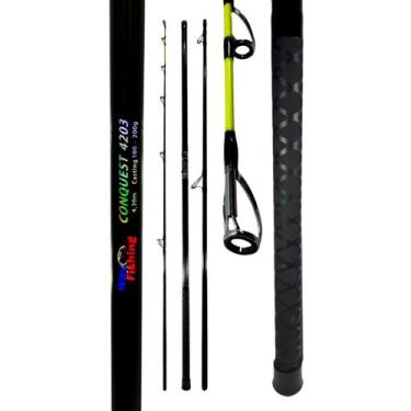 Imagem de Vara Pesca Way Fishing Conquest 4203 Molinete Praia Costão 4203 4,20m 