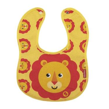 Imagem de Babador Anatomico Impermeavel Fisher Price Enxoval de Bebe Leaozinho -