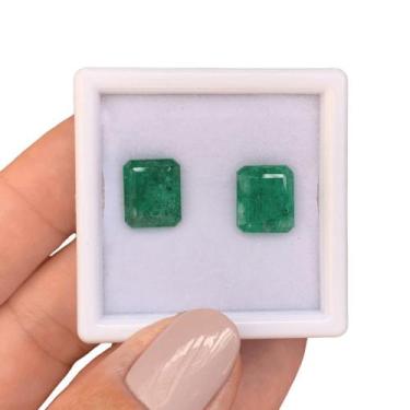 Imagem de Esmeralda Baguete Par 8,33ct - SP GEMAS