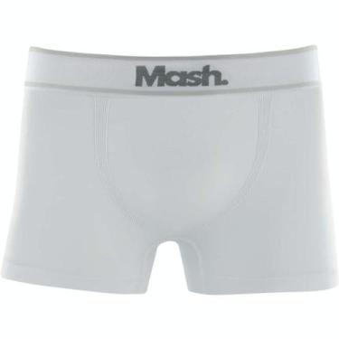 Imagem de Cueca Boxer Infantil Sem Costura Mash Confortável Não Aperta Poliamida