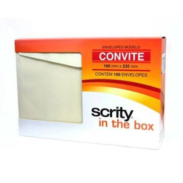 Imagem de Envelope Color Plus Creme 160x235mm 100und Scrity