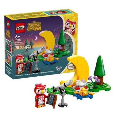 Imagem de LEGO Admirando Estrelas com Celeste Animal Crossing 78 Peças