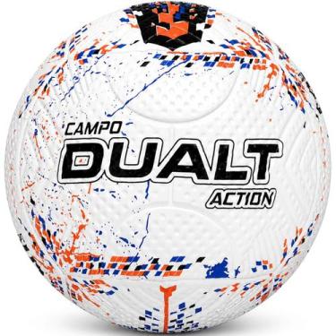 Imagem de Bola Campo Dualt Action Mod 2 Futebol Adulto, Branco