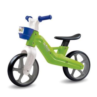 Imagem de Bicicleta Infantil Sem Pedal Maral Balance Bike Verde Equilíbrio e Coo