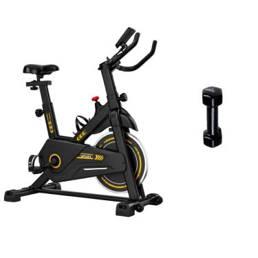 Imagem de Bicicleta Ergometrica Vertical Ahead Sports Roda Inercia 8kg Spinning Musculação Halter 120kg Uso Doméstico Ahead Sports