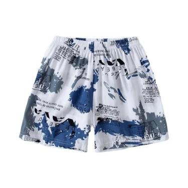 Imagem de Shorts De Praia Para Meninos E Meninas Com Cintura Elástica, Estampas 