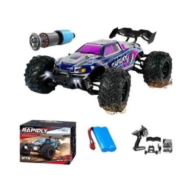 Imagem de Carro RC 4x4 De Alta Velocidade 1:16 80KM/H Brushless 50KM/H Brushed O