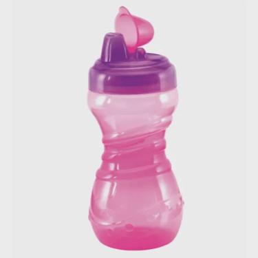 Imagem de Copo De Treinamento Infantil Bico Antivazamento Rosa 330ml Kuka