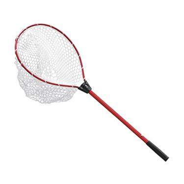 Imagem de DYNWAVE de Pesca s de Desembarque de Dobrável Telescópica Resistente Cabo de para água Salgada de água Estendendo-se Até 37 Polegada, vermelho