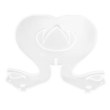 Imagem de Crazy Sales Molde para prateleira em vaso, molde de silicone de 20 x 8,4 cm, suporte de flor para suporte de gato para exibição de joias