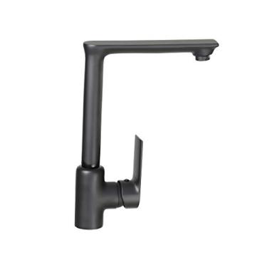Imagem de Torneira Monocomando Preto Fosco Slim Cozinha Ilha Área Gourmet Área Festa Inovartte IN43