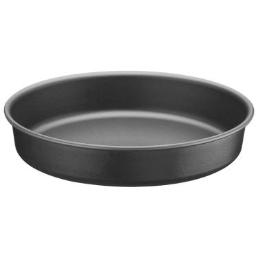 Imagem de Assadeira Redonda Tramontina em Alumínio com Revestimento Antiaderente Starflon Grafite 24 cm 2,1 L Tramontina