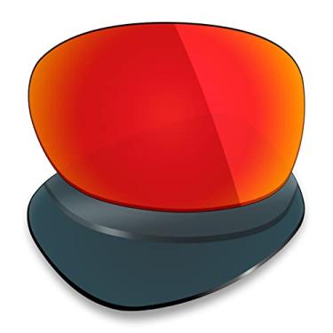 Imagem de Mryok Lentes de substituição polarizadas para espião óptica Bonnie - Vermelho fogo