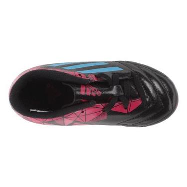 Imagem de adidas Kids Girl's Neoride II TRX FG (Toddler/Little Kid/Big Kid) Black/Solar Blue/Vivid Berry 11 Little Kid M