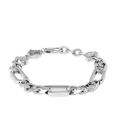 Imagem de Diesel Pulseira de aço inoxidável para todos os gêneros, One Size, Aço inoxidável, Sem pedras preciosas