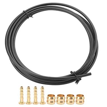 Imagem de VGEBY Mangueiras de freio de bicicleta, kit de mangueira de freio a disco hidráulico inserção de conexão de tubo de óleo para MT200/365/315/335 e suprimentos de reposição