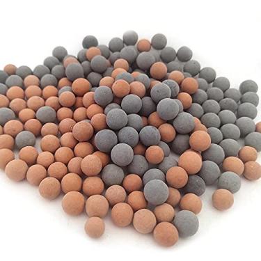 Imagem de MEIMEI 200 bolas minerais de camarão para aquário de água doce. Turmalina para equilíbrio de pH. Decore o tanque de aquário, pedras minerais de peixes tropicais