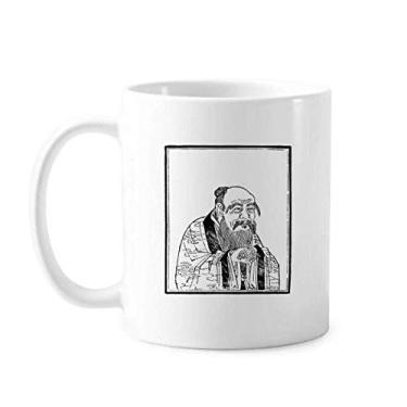 Imagem de Dao Religion Lao Tzu China caneca cerâmica café xícara de porcelana louça