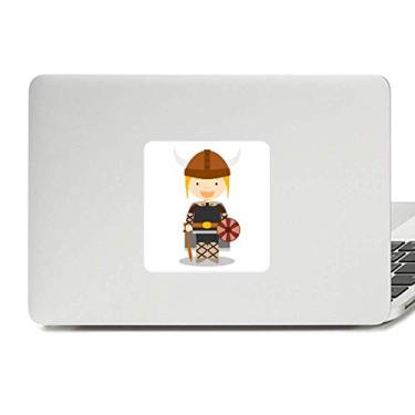 Imagem de Suécia Viking Decalque Vinil Paster Laptop Adesivo Decoração PC