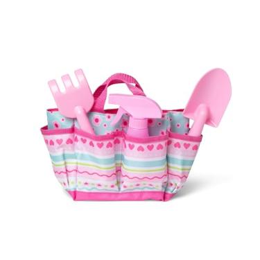 Imagem de Melissa & Doug: Conjunto de Sacolas Pretty Petals Tote Set - Sunny Patch Outdoor & Indoor Lifestyle - Madeira - Criança