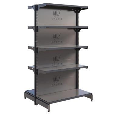 Imagem de Gôndola Fit 40 Centro 1 Inicial 2,02m Comercio Farmácia Loja - Amapá