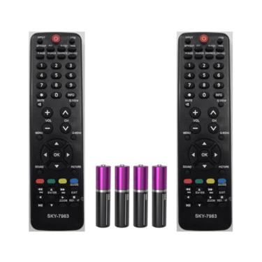 Imagem de Kit 2 Controle Remoto Compatível Com TV H-Buster LED/LCD TV